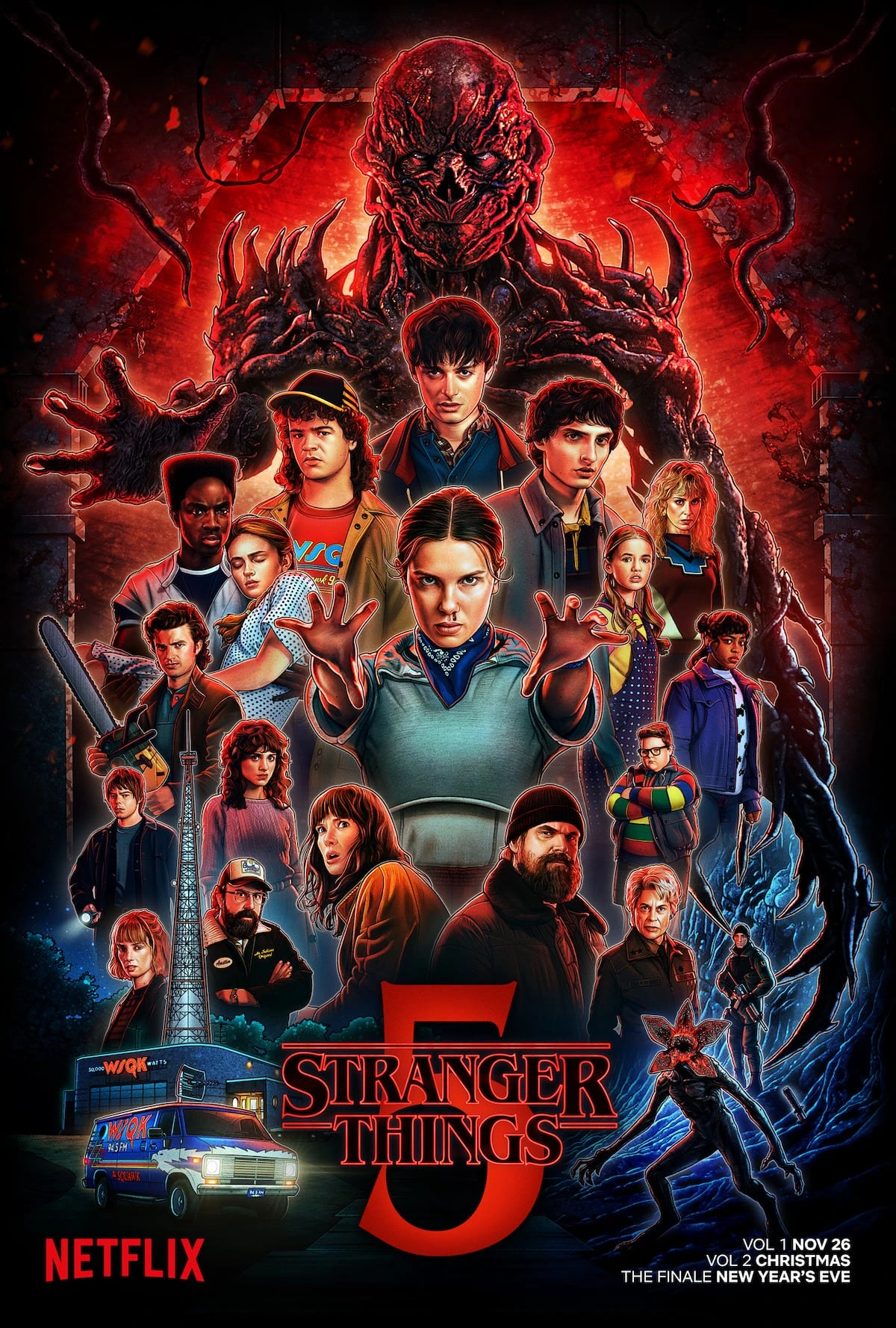 Stranger Things 5 campaign visuals